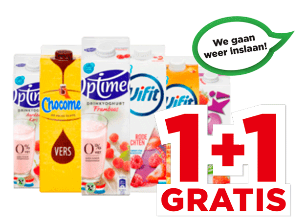 Optimel, Chocomel, Vifit of Yoki Drink | Bekijk aanbieding
