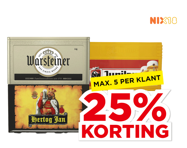 Hertog Jan of Warsteiner of Jupiler Pils | Bekijk aanbieding