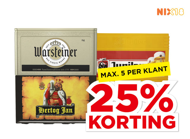 Hertog Jan of Warsteiner of Jupiler Pils | Bekijk aanbieding