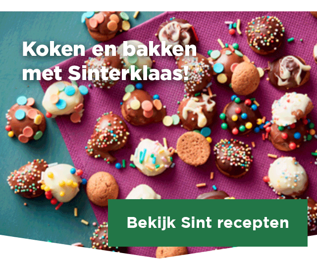 Koken en bakken met Sinterklaas! | Bekijk Sint recepten