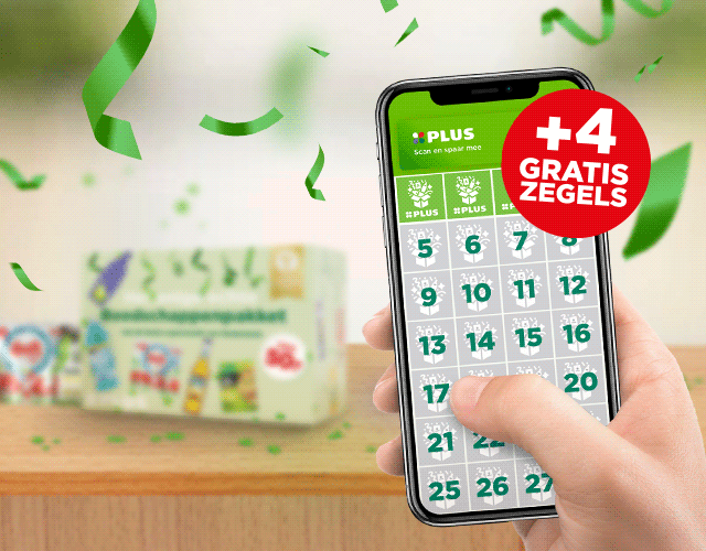 Spaar met de PLUS app | Ook sneller sparen