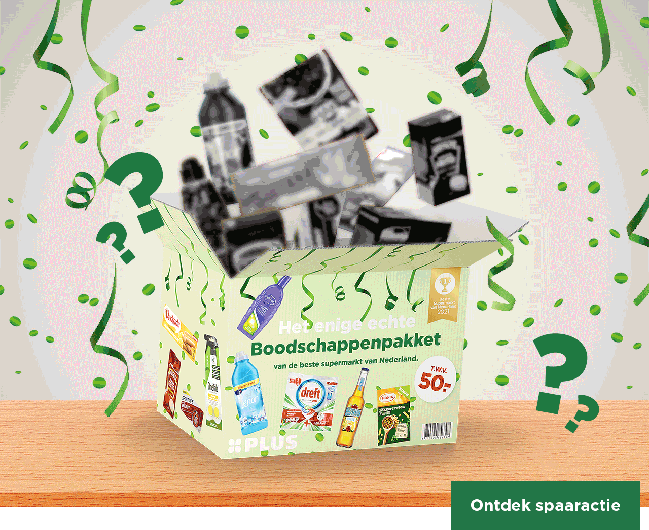 Het enige echte Boodschappenpakket van de beste supermarkt van Nederland | Ontdek spaaractie