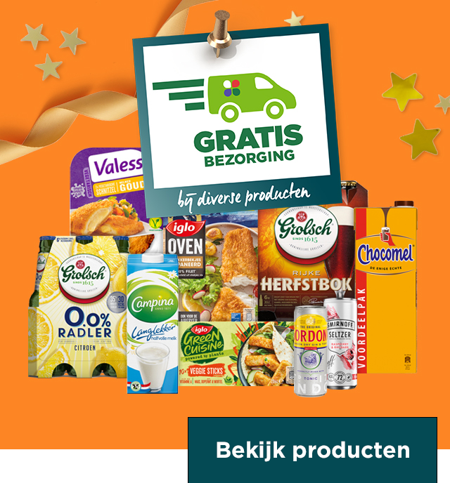 GRATIS bezorging bij diverse producten | Bekijk producten