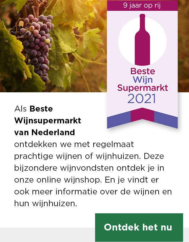 Als Beste Wijnsupermarkt van Nederland ontdekken we met regelmaat prachtige wijnen of wijnhuizen | Ontdek het nu