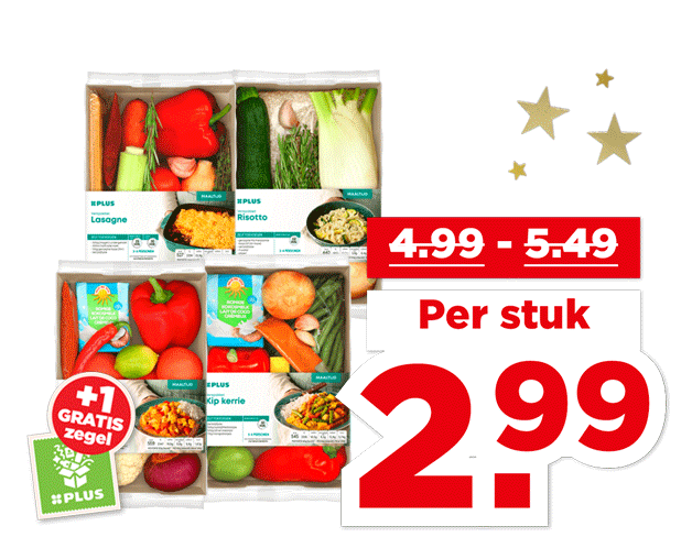 Alle PLUS Verspakketten maaltijd | Bekijk aanbieding