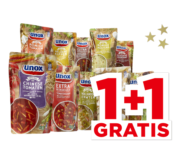 Unox Soep in zak | Bekijk aanbieding