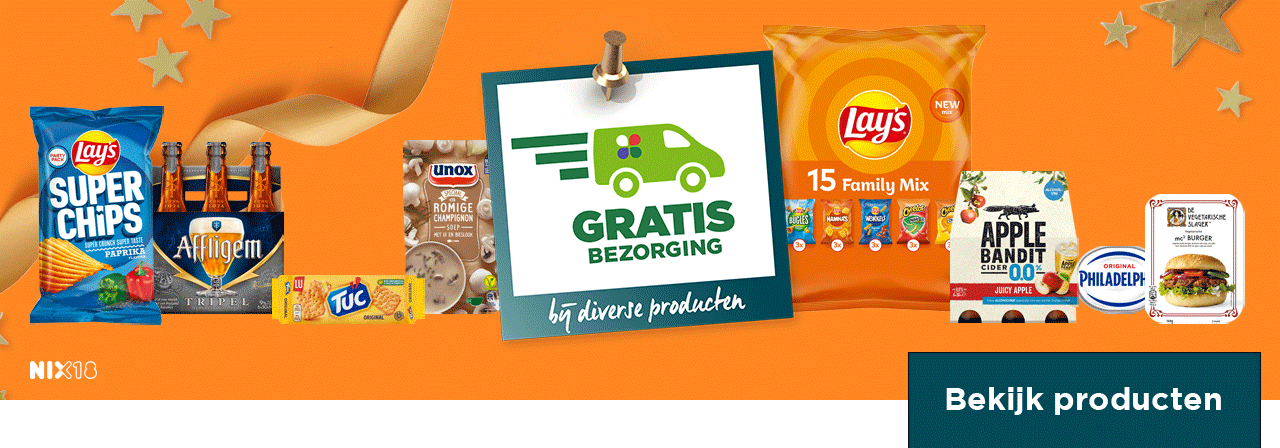 Gratis bezorging bij diverse producten | Bekijk producten