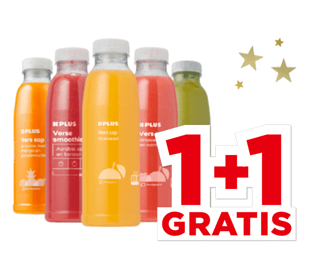 PLUS Vers sap of smoothie | Bekijk aanbieding