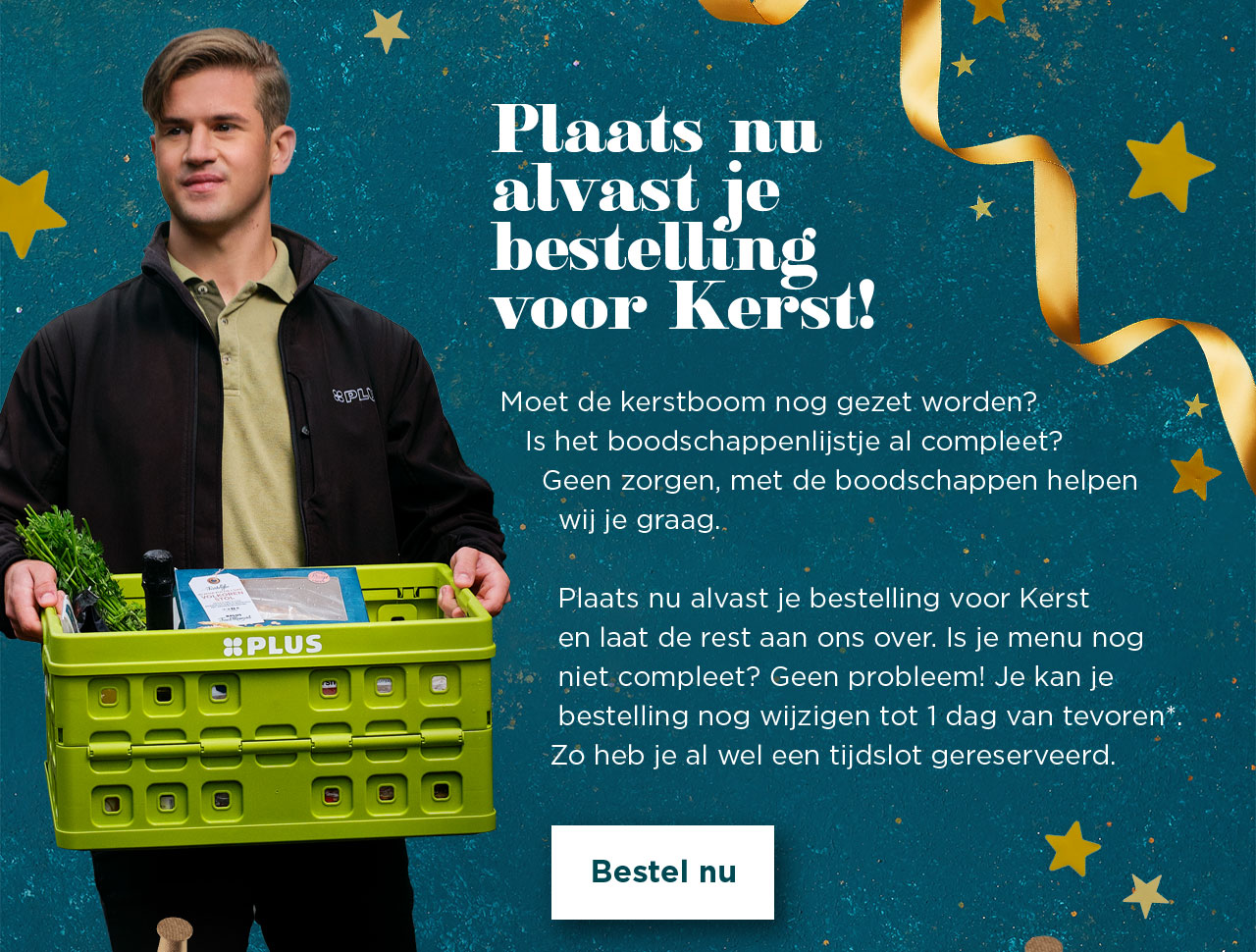 Plaats nu alvast je bestelling voor Kerst! | Bestel nu