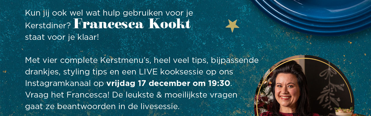 Kerst met Francesca | Stuur je vraag in