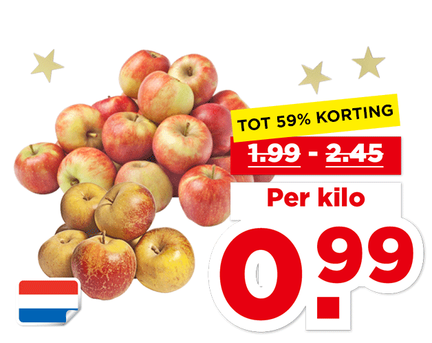 PLUS Nederlandse Appel Goudreinet of Elstar | Bekijk aanbieding