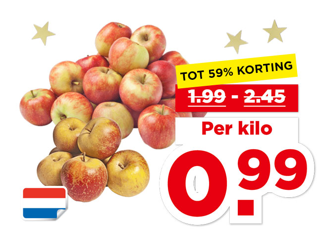 PLUS Nederlandse Appel Goudreinet of Elstar | Bekijk aanbieding