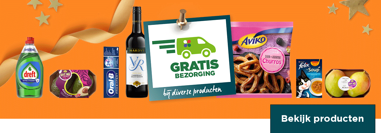 Gratis bezorging bij diverse producten | Bekijk producten