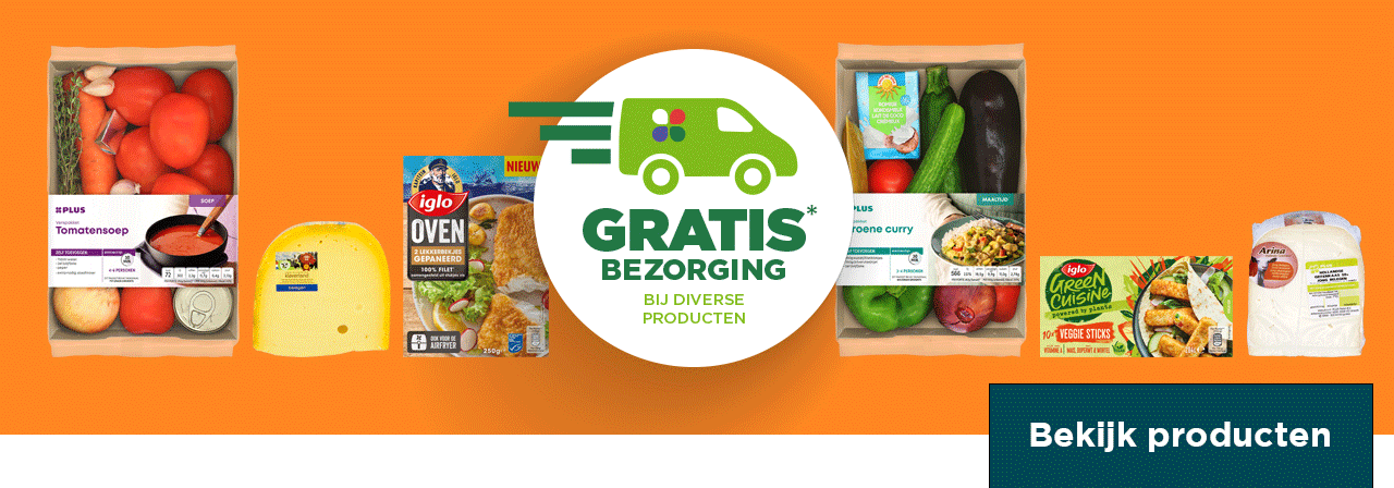 Gratis bezorging bij diverse producten | Bekijk producten