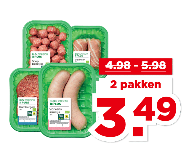 Biologisch PLUS Vlees | Bekijk aanbieding