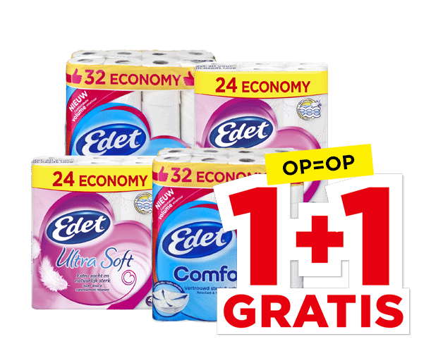 Edet Toiletpapier | Bekijk aanbieding