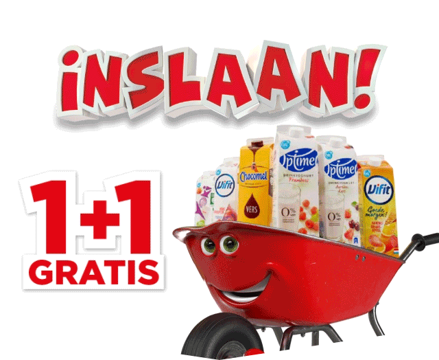 INSLAAN! | 1+1 GRATIS | Bekijk alle aanbiedingen