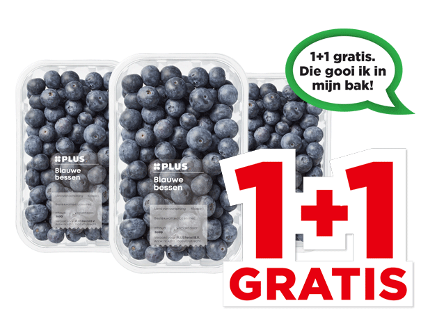 PLUS Blauwe bessen | Bekijk aanbieding