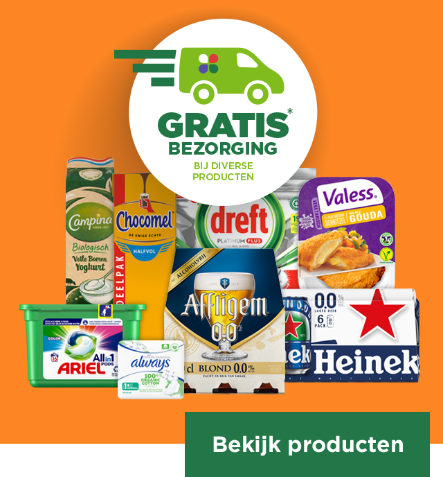 Gratis bezorging bij diverse producten | Bekijk producten
