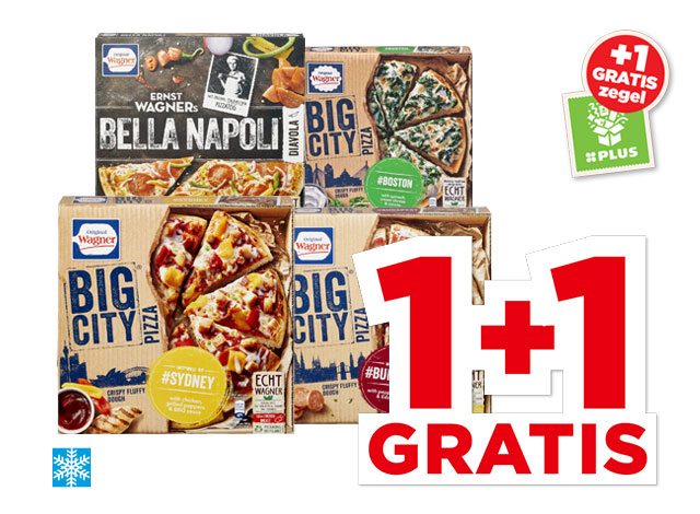 Alle Wagner Big city of bella napoli pizza’s | Bekijk aanbieding