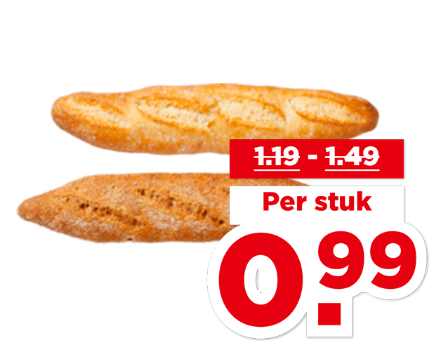PLUS Korenlanders Stokbrood met desem bereid | Bekijk aanbieding