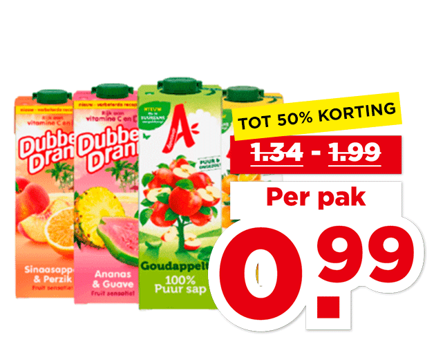 Appelsientje of Dubbeldrank | Bekijk aanbieding