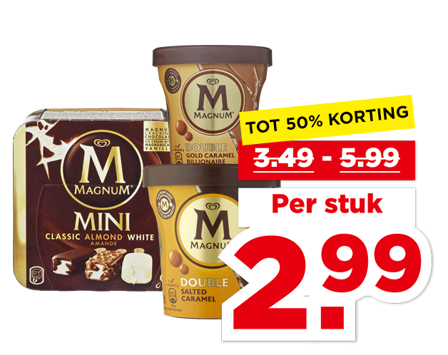 Alle Ola Magnum ijs | Bekijk aanbieding