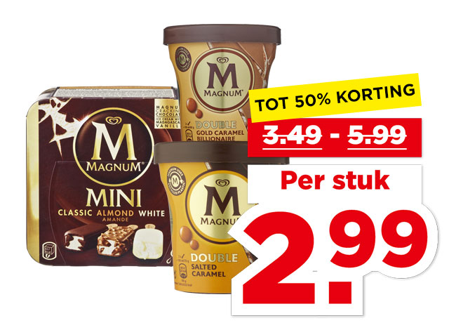 Alle Ola Magnum ijs | Bekijk aanbieding