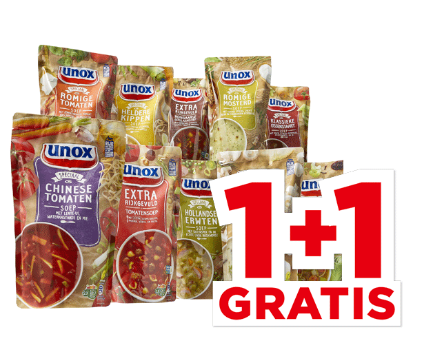 Unox Soep in zak | Bekijk aanbieding