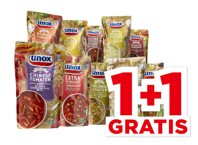 Unox Soep in zak | Bekijk aanbieding