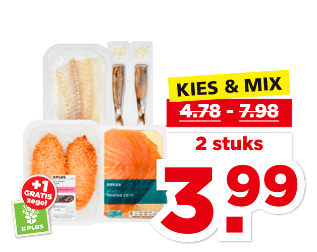 PLUS Kies & Mix Vis | Bekijk aanbieding