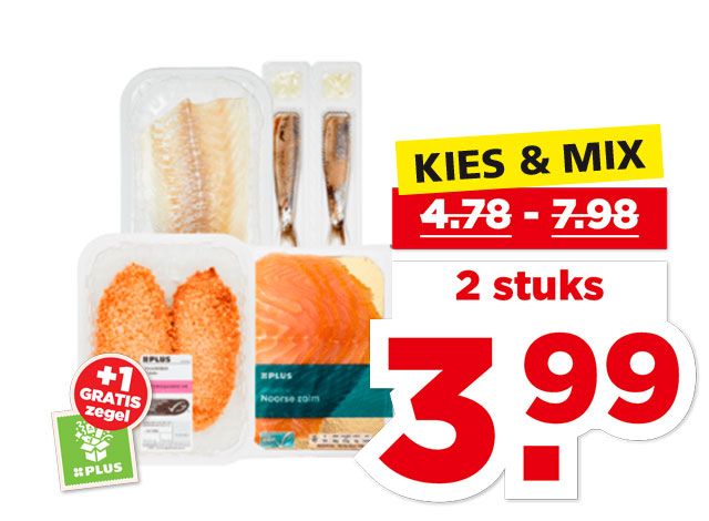 PLUS Kies & Mix Vis | Bekijk aanbieding