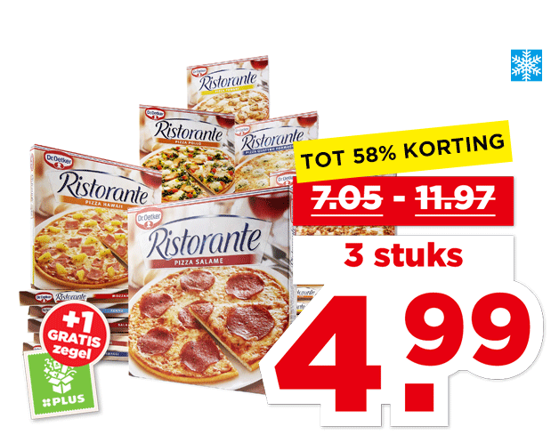 Alle Dr. Oetker Ristorante pizza’s | Bekijk aanbieding