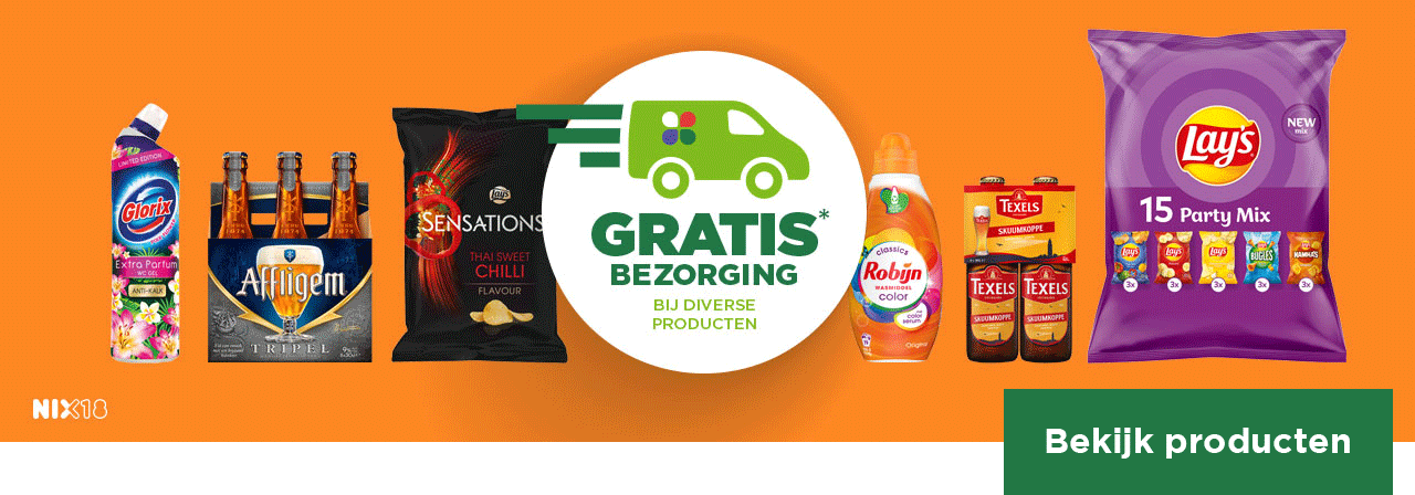 Gratis bezorging bij diverse producten | Bekijk producten