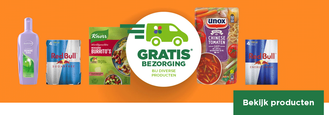 Gratis bezorging bij diverse producten | Bekijk producten