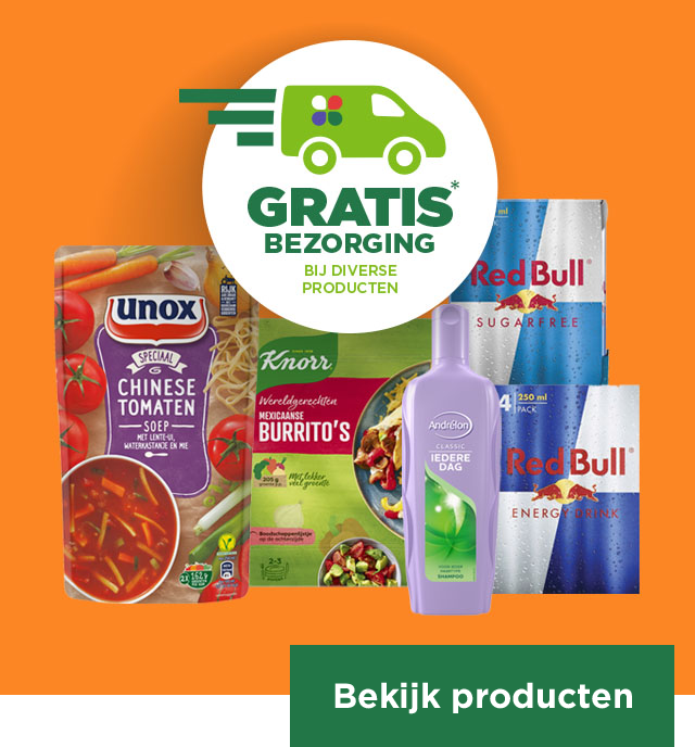 Gratis bezorging bij diverse producten | Bekijk producten