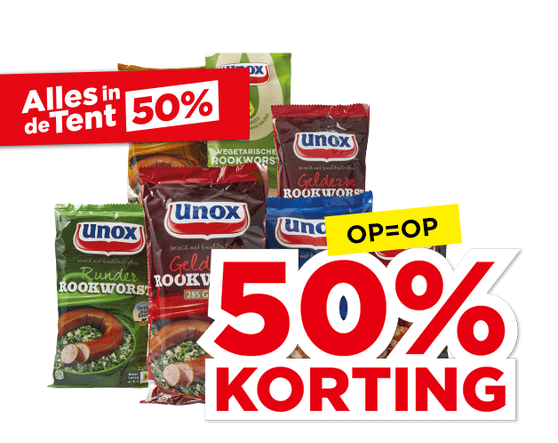Unox Rookworst | Bekijk aanbieding