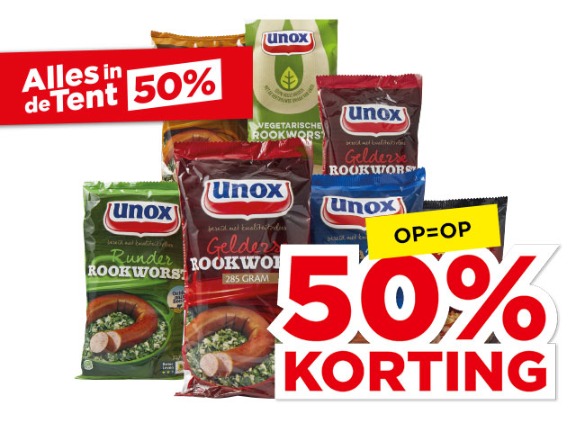 Unox Rookworst | Bekijk aanbieding