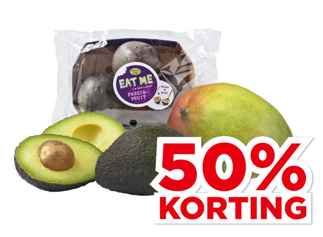 PLUS Mango of avocado of Eat Me Passievrucht | Bekijk aanbieding