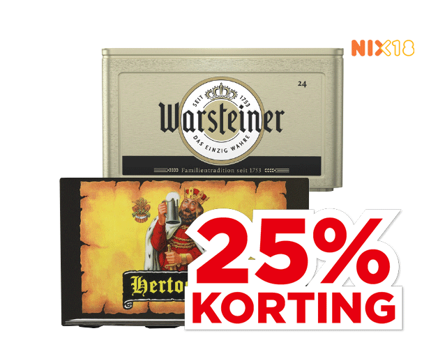 Hertog Jan of Warsteiner Pils | Bekijk aanbieding