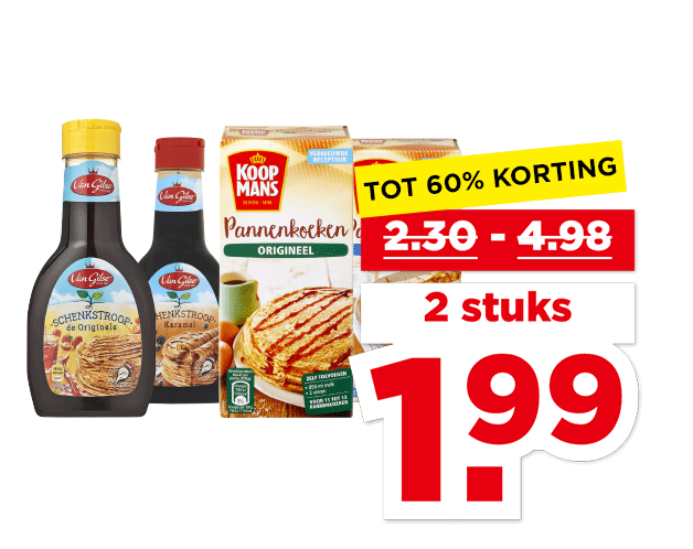 Koopmans Pannenkoekenmix| Bekijk aanbieding