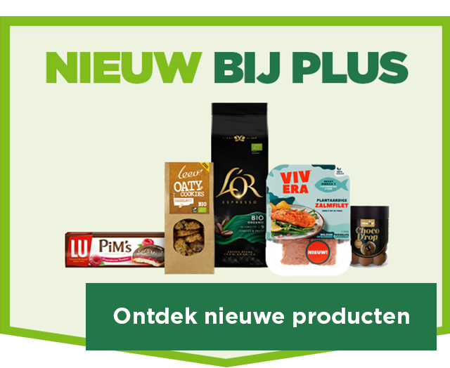 NIEUW BIJ PLUS | Ontdek nieuwe producten