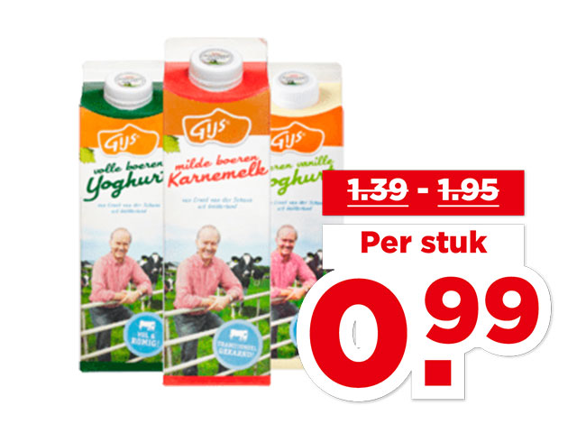 GIJS Echte boerderijzuivel | Bekijk aanbieding