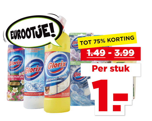 Alle Glorix | Bekijk aanbieding