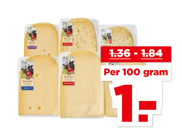 Alle PLUS Klaverland Kaas plakken 48+ | Bekijk aanbieding