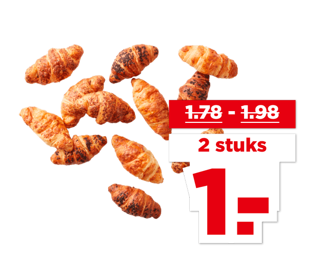 PLUS Gevulde croissants | Bekijk aanbieding