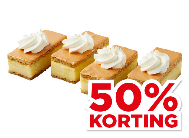 PLUS Oranjetompouce met slagroom | Bekijk aanbieding