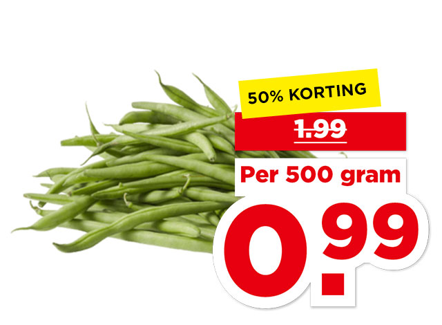 PLUS Sperziebonen | Bekijk aanbieding