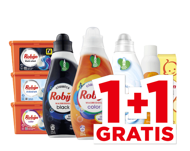 Alle Robijn Wasmiddel, dry wash of geurstokjes | Bekijk aanbieding