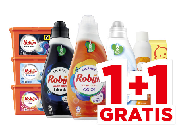 Alle Robijn Wasmiddel, dry wash of geurstokjes | Bekijk aanbieding